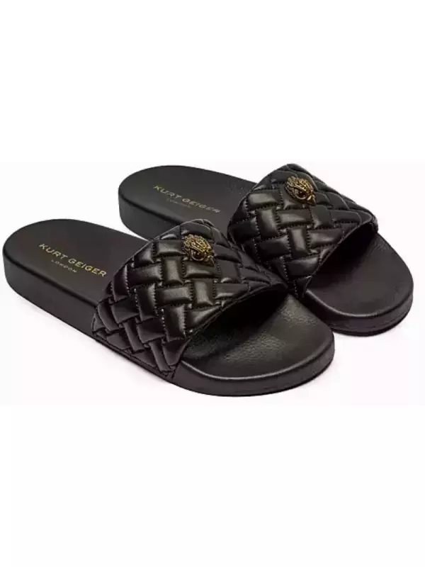 Тапочки Meena Eagle Kurt Geiger, черный