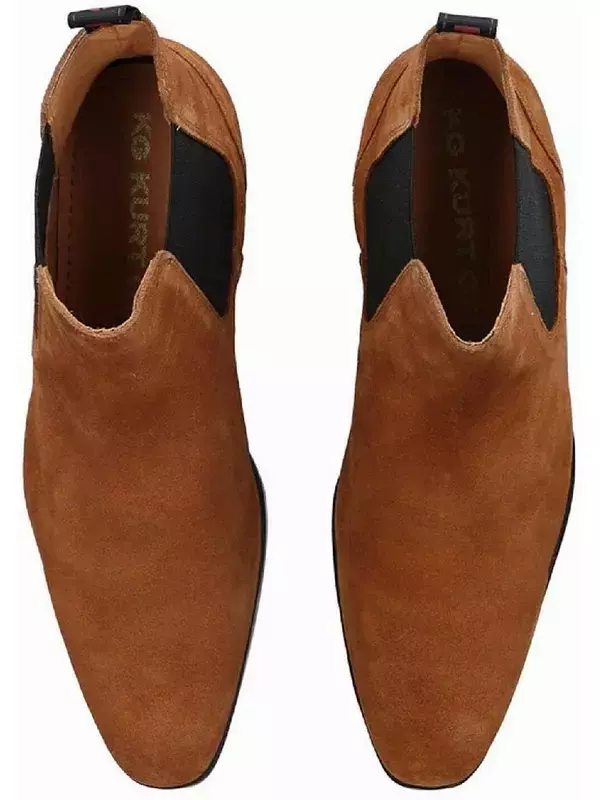 Замшевые ботинки Пакс KG Kurt Geiger, коричневый