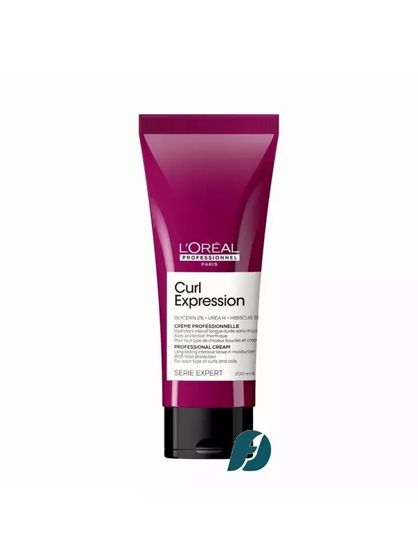 L'Oreal Professionnel CURL EXPRESSION Профессиональный несмываемый крем-уход для всех типов кудрявых волос, 200 мл
