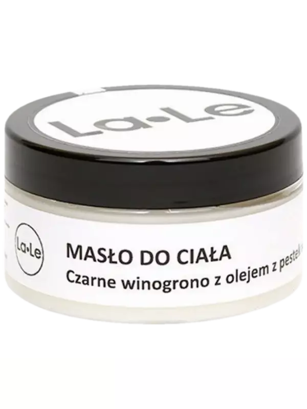 La-Le Czarne winogrono питательное масло для тела, 100 мл