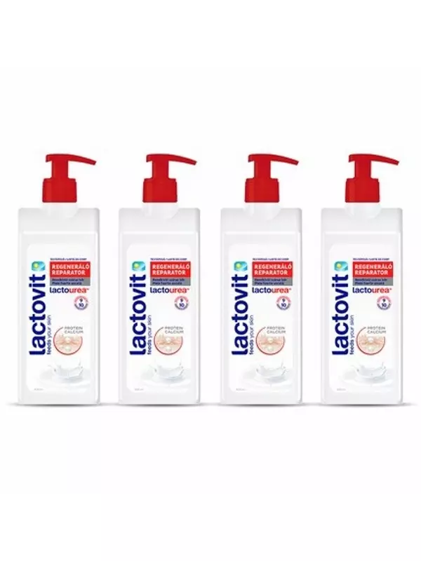 Lactovit LactoUrea Восстанавливающее молочко для тела для очень сухой кожи 400мл