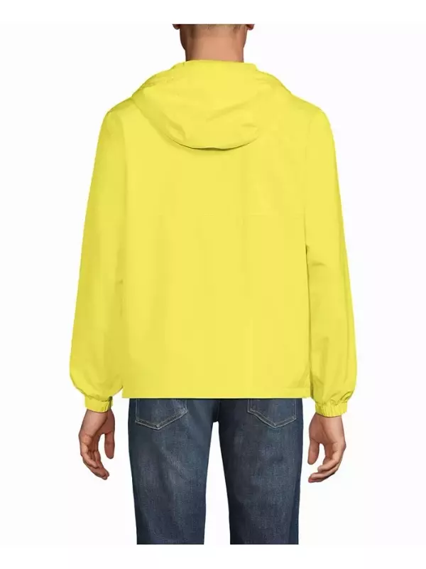 Мужская дождевик Squall Waterproof Packable Lands' End, зеленый