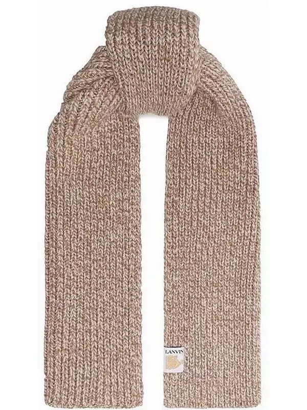 Шерстяной шарф Lanvin