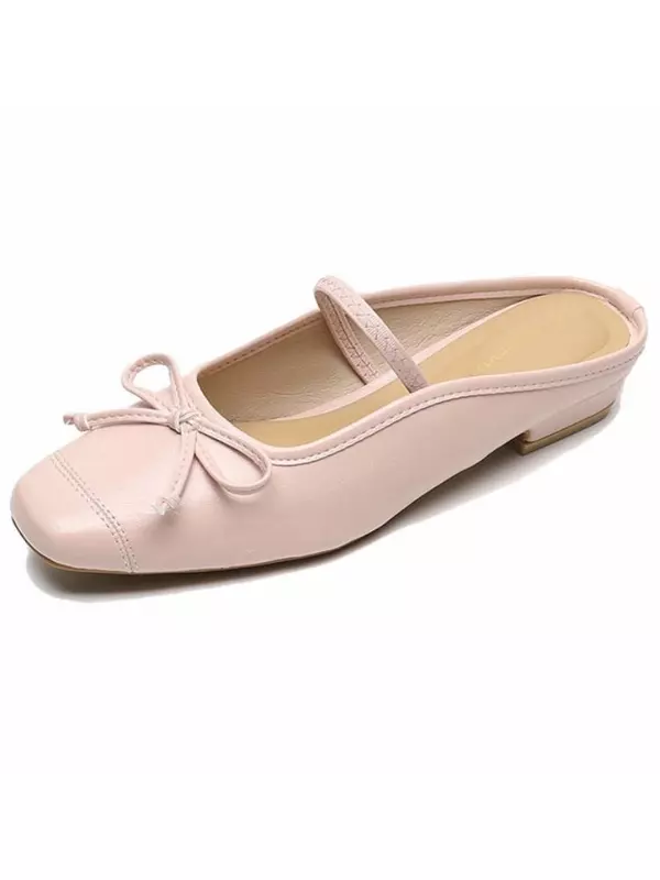 Lanza Женские розовые тапочки с закрытым носком и износостойкой резиновой подошвой, цвет Pink