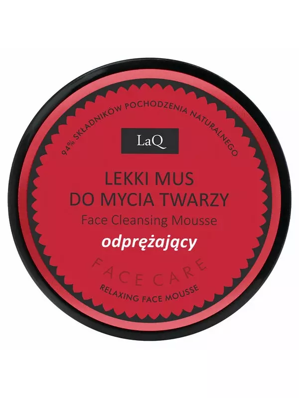 Легкий мусс для умывания лица, 40 г Laq Odprężający