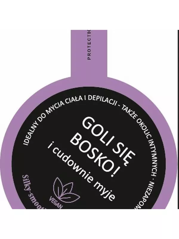 Натуральный мусс для мытья и депиляции тела, 100 г Laq Niezapominajka