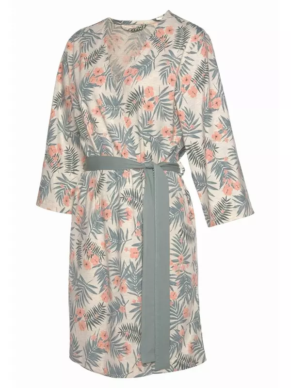 Халат KIMONO LASCANA, зеленый