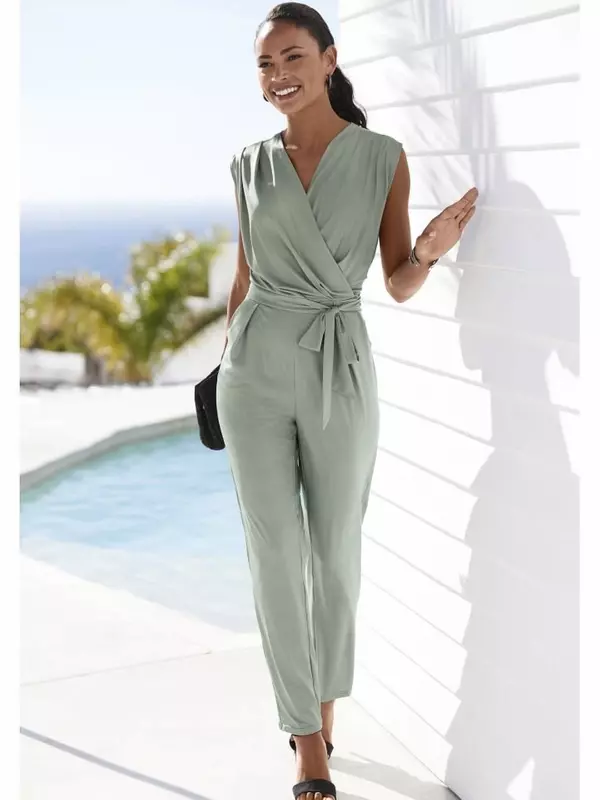 Комбинезон LASCANA, цвет jade