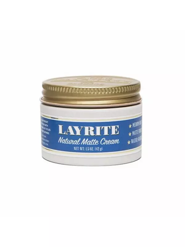 Layrite Natural Matte Cream Матирующая помада для волос 297г