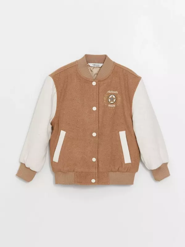 Бомбер LC Waikiki, размер 11-12 лет, темно-бежевый