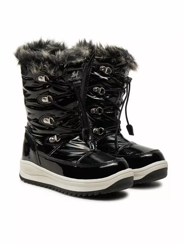 Зимние ботинки Leaf, черный