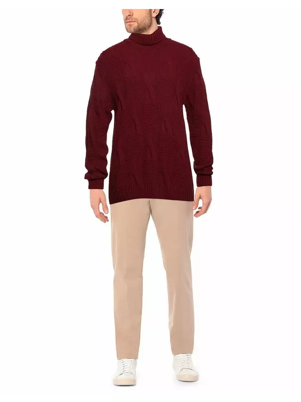 Водолазка Les Copains, бордовый