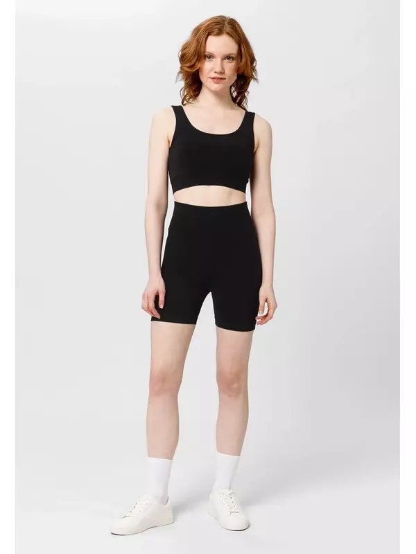 Леггинсы SYNC Short Seamless - Shorts Les Lunes, черный