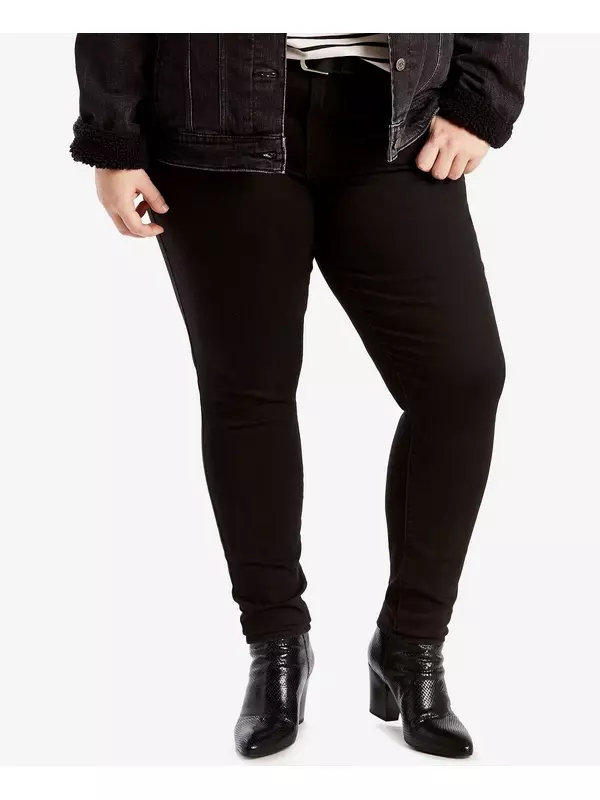 Модные джинсы скинни размера 711 больших размеров Levi's