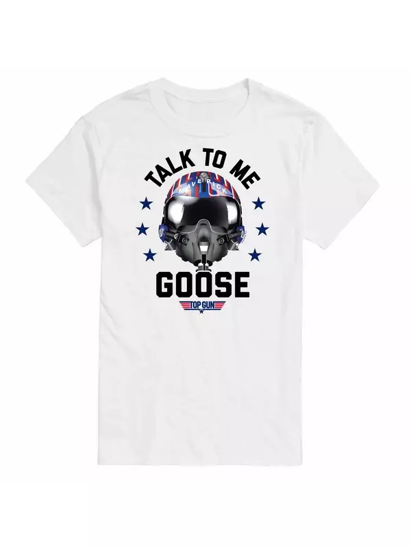 Мужская футболка Top Gun Talk To Me Goose Licensed Character