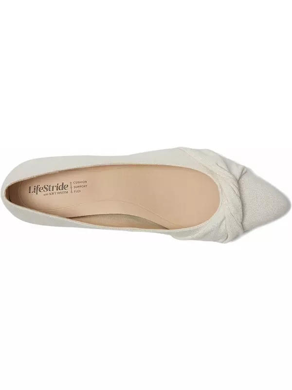Балетки LifeStride Palm, цвет Natural Silver Fabric