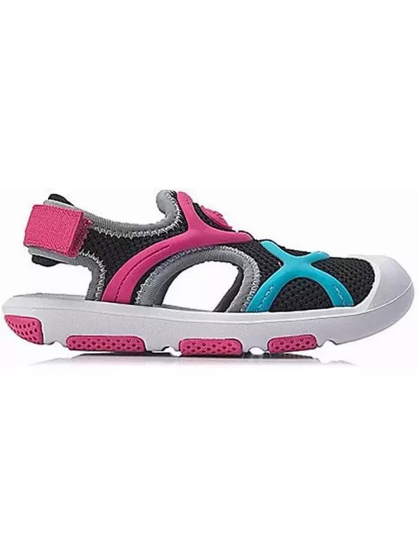 Детские сандалии PS Черный/розовый/синий Lining Young