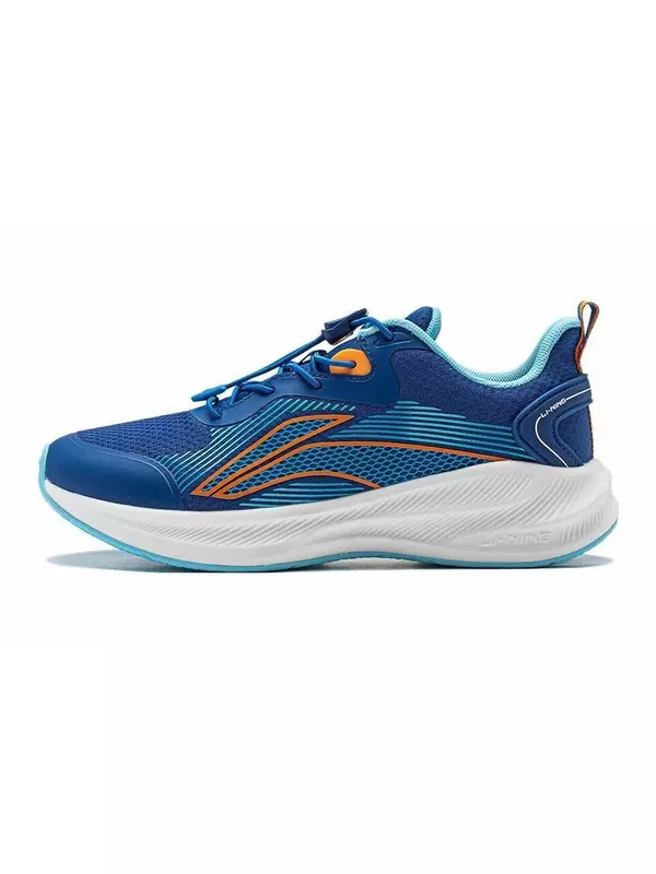 Кроссовки детские Starlight Gathering GS Low-top Mineral Blue/Ice Orange Lining Young, синий