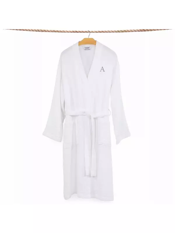 Linum Домашний текстиль Турецкий хлопок Smyrna Персонализированный роскошный халат Linum Home Textiles