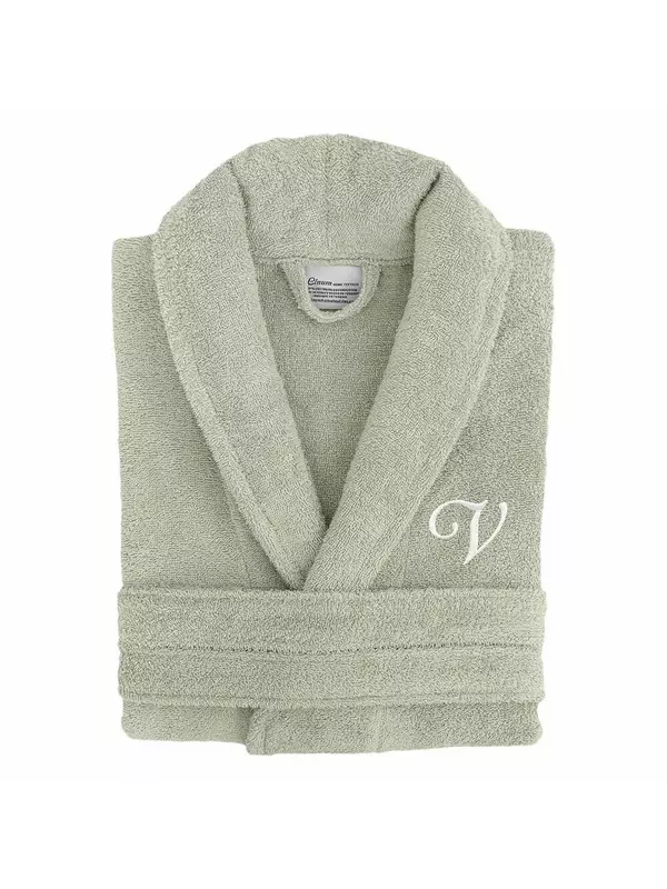 Linum Домашний текстиль Турецкий хлопок Персонализированный махровый халат унисекс Linum Home Textiles, V