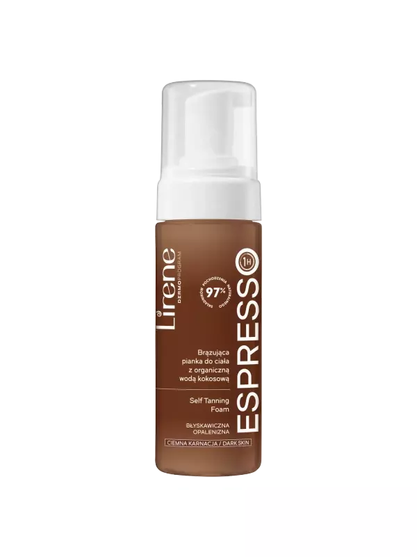 Lirene Espresso Бронзирующая пенка для тела, 150 мл