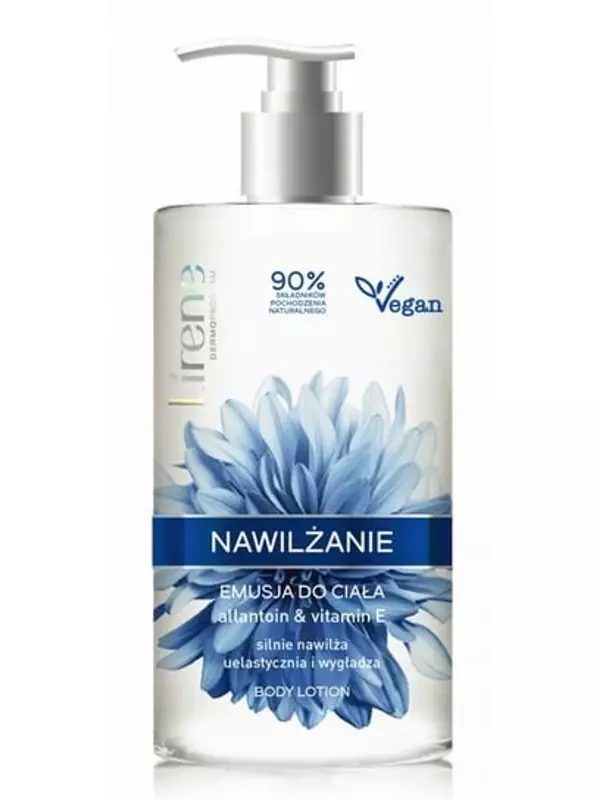 Увлажняющая эмульсия для тела Аллантоин и витамин Е, 500 мл Lirene