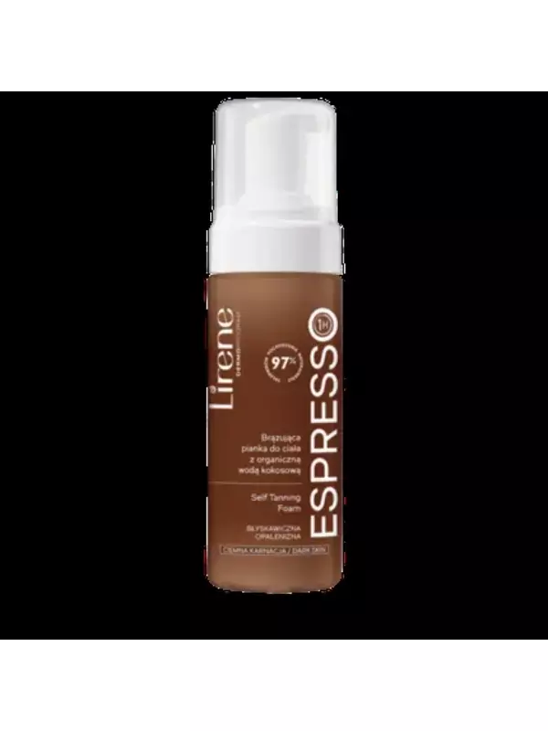 Lirene Perfect Tan Espresso Мусс для загара для тела для темной кожи 150мл