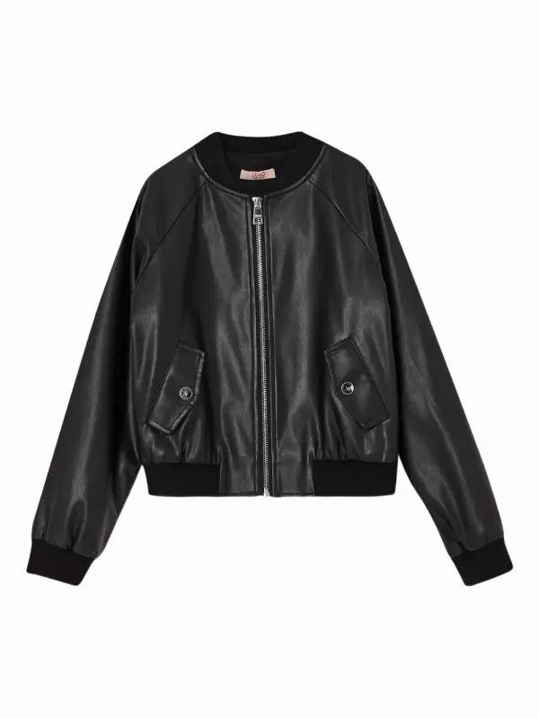 Куртка-бомбер на молнии Liu Jo Kids, черный