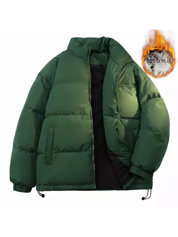 LIVINGTOWN Пуховик унисекс, Темно-серый