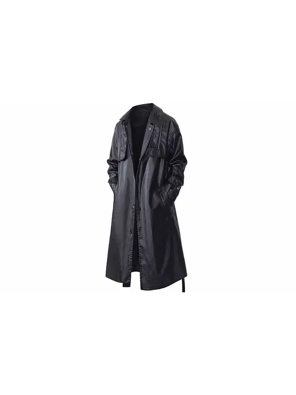 LOOX! Тренч унисекс, Black (PU Leather)