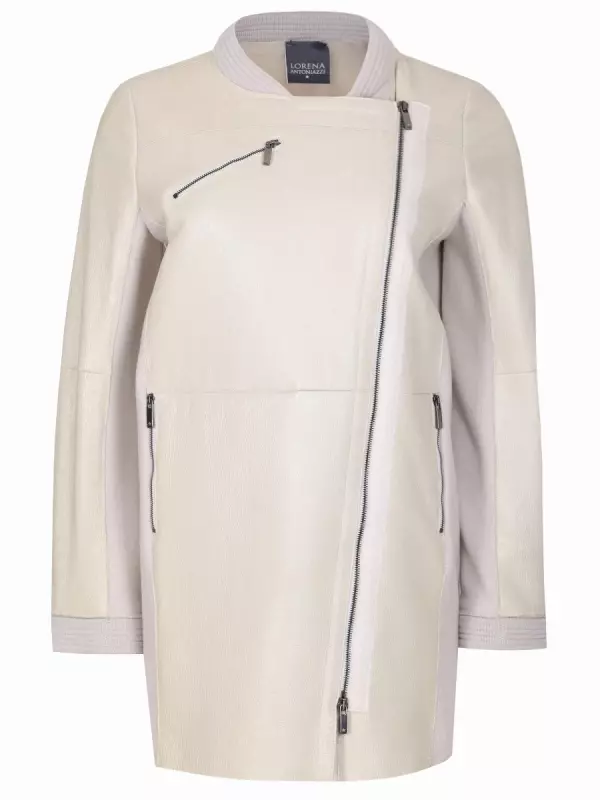 Дубленка на молнии