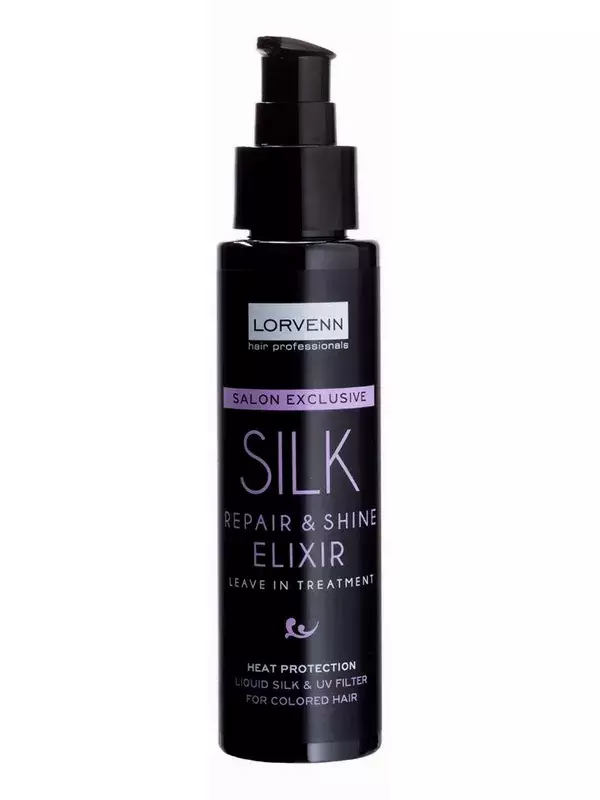 Эликсир с жидким шелком для ухода за поврежденными и окрашенными волосами Salon Exclusive Silk Repair & Shine Elixir 100мл
