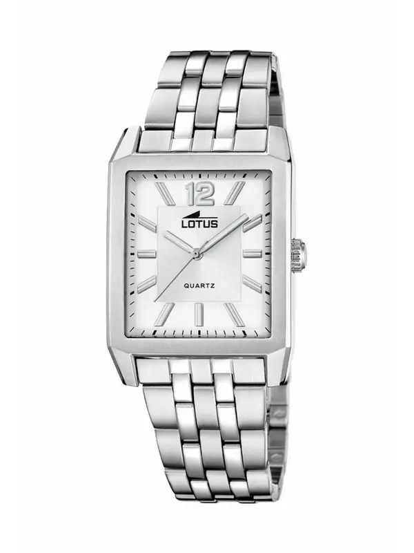 Часы SQUARE Lotus, серебряный