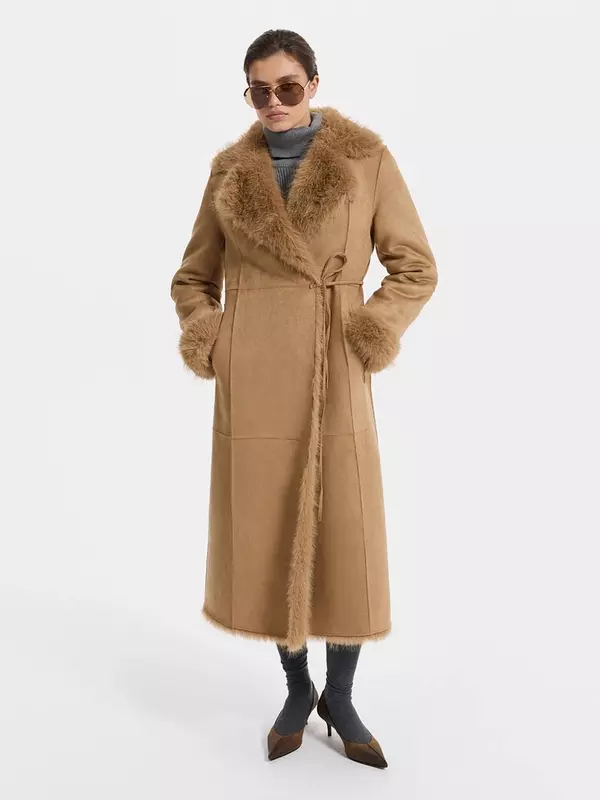 Дубленка из экозамши