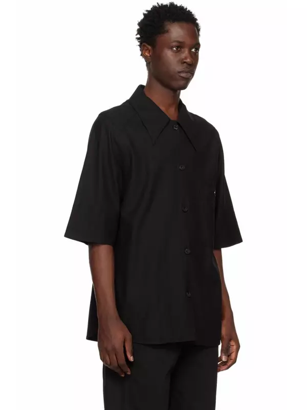 эксклюзивная черная рубашка Ssense Low Classic, черный