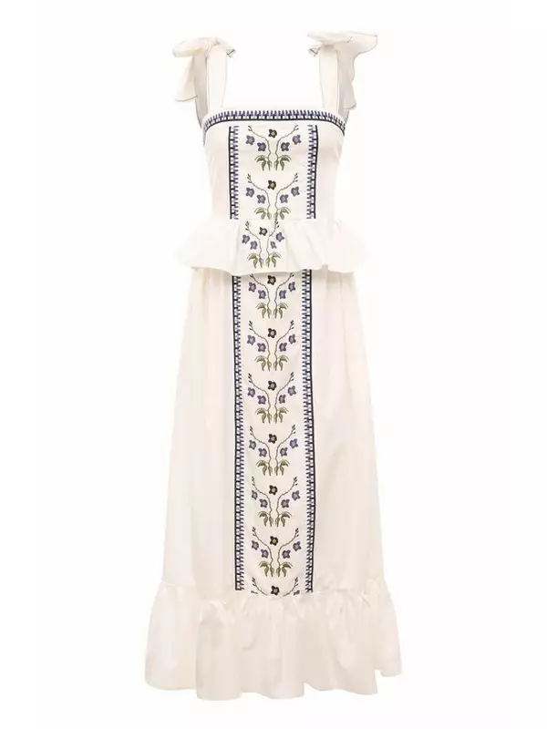 Хлопковое платье Lug Von Siga