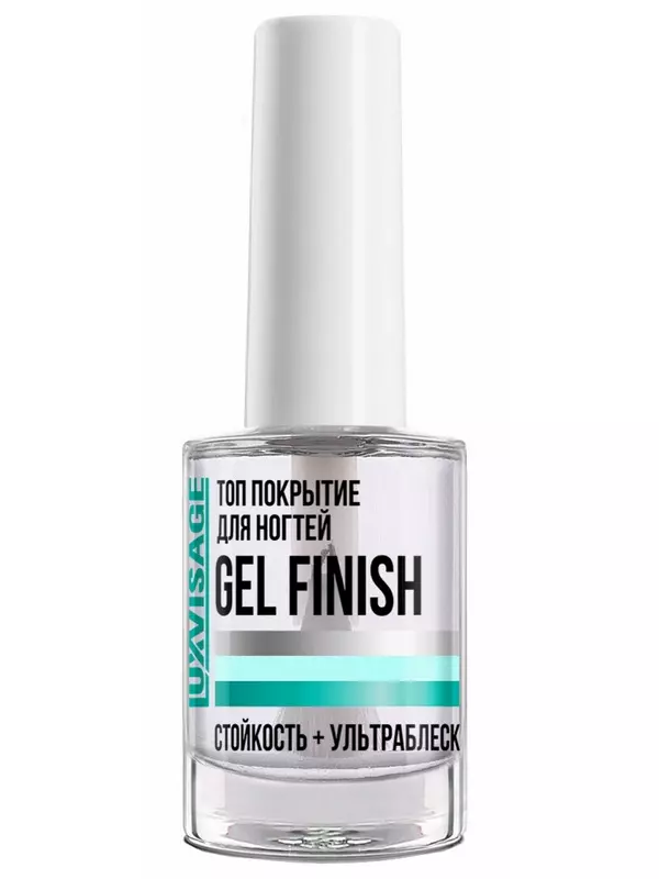 LUXVISAGE Топ покрытие для ногтей LUXVISAGE GEL FINISH, 4811329033718
