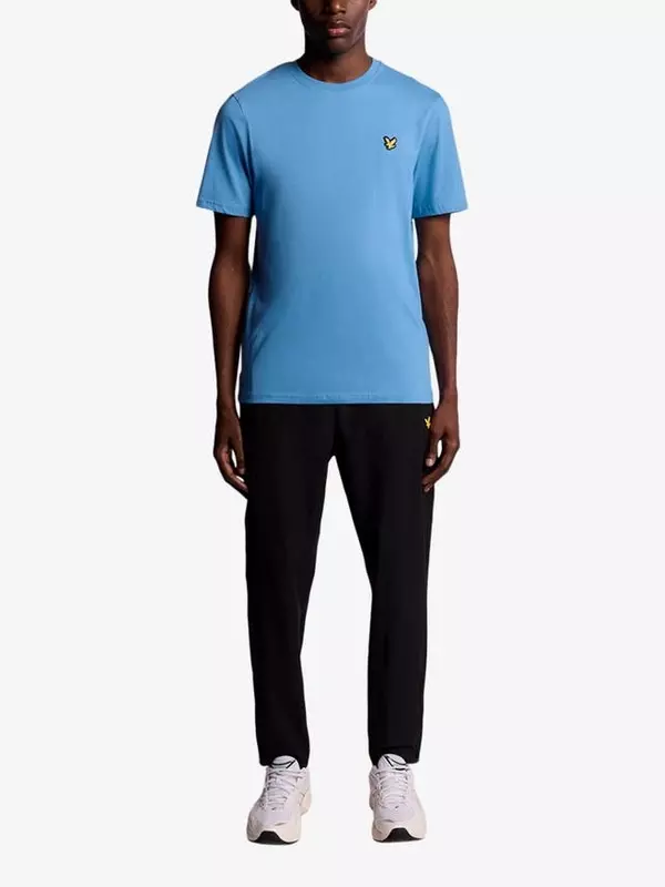 Футболка из хлопка Core Cotton Blend Lyle & Scott, Parisian Blue