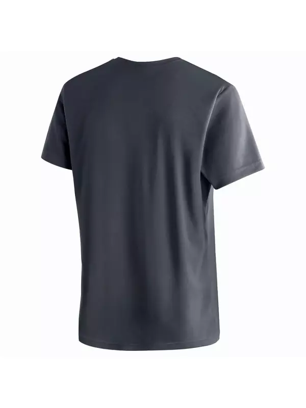 Футболка с коротким рукавом Maier Sports Dieter Print, серый