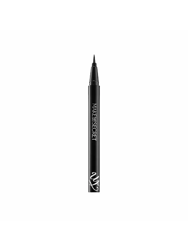 MAKE-UP SECRET Подводка-фломастер с кисточкой PEN EYELINER Perfect Brush