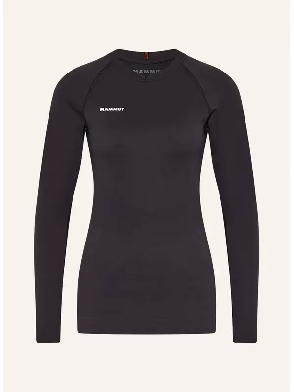 Лонгслив trift из шерсти мериноса MAMMUT, черный