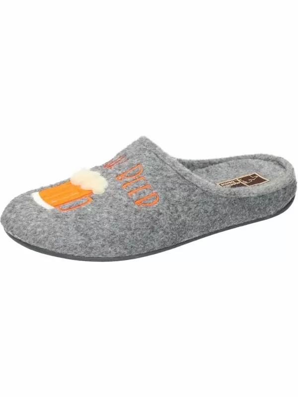 Домашние тапочки Manitu-Home, серый