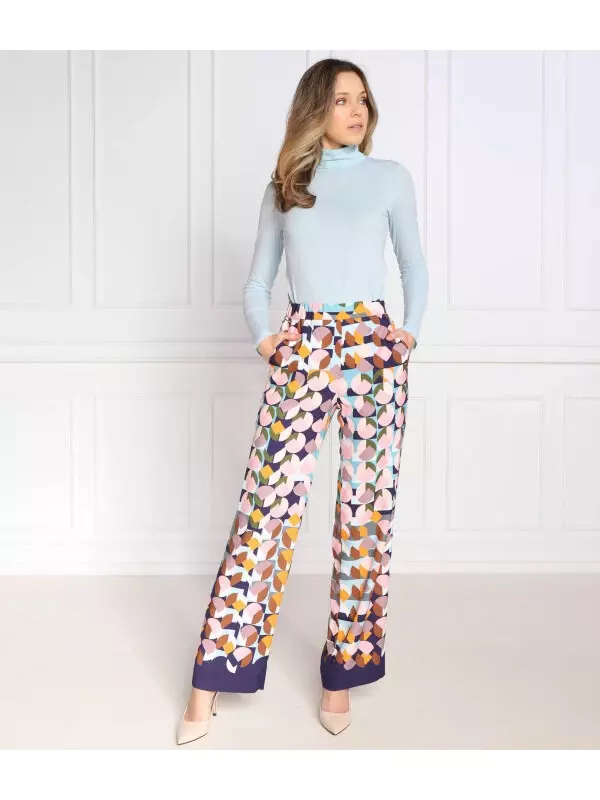 Водолазка женская Marc Cain однотонная, голубой