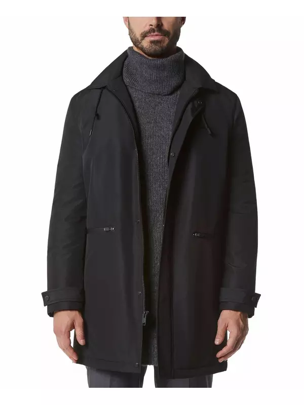 Мужской дождевик Merrimack City со съемным капюшоном Marc New York