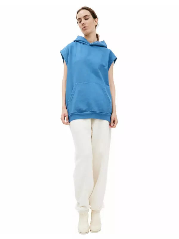 Худи без рукавов с принтом