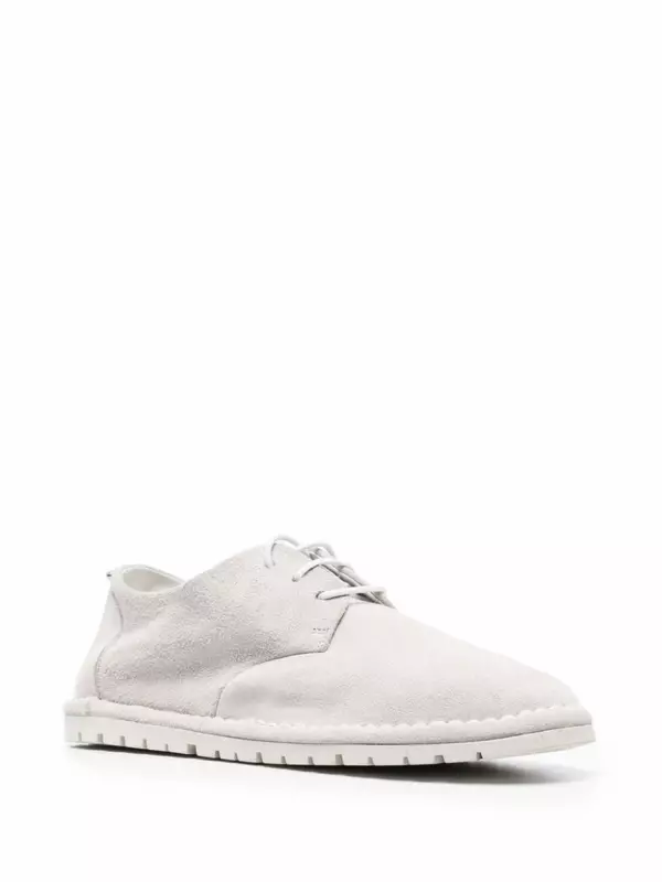 Marsèll оксфорды с миндалевидным носком на шнуровке, серый