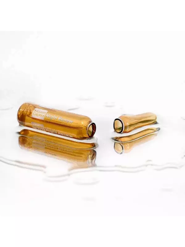 Антивозрастной бустер для лица на ночь в ампулах Martiderm Platinum Night Renew, 10х2 мл