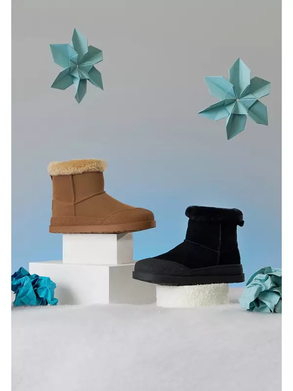 Черные детские угги