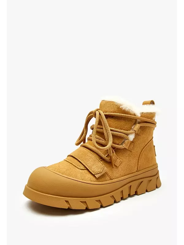 Рыжие детские угги