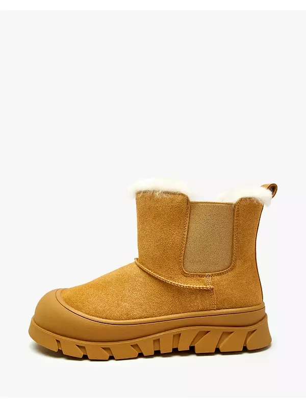 Рыжие детские угги